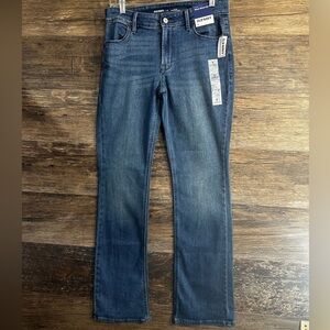 Old Navy Women's Dark Blue Boot Cut Jeans